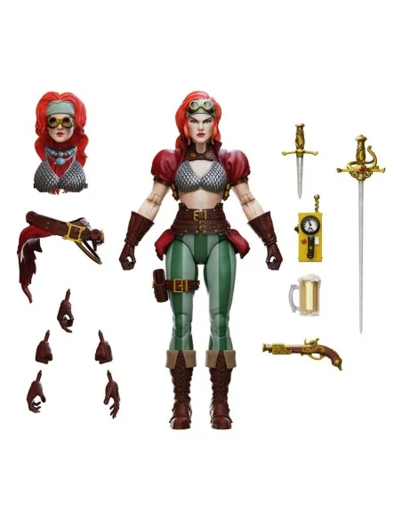 Epic H.A.C.K.S. Action Figure 1/12 Red Sonja Steampunk