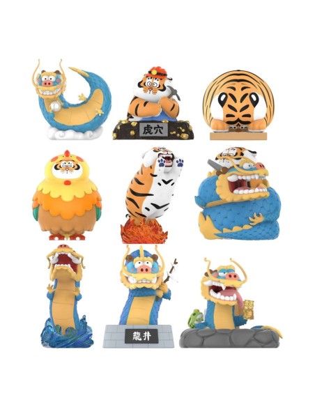 I Am Not Fat Tiger Long Teng Hu Yue Series Mini Figures 9 cm Display (8)