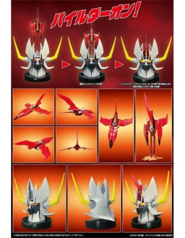 Mazinger Diecast Action Figure Metal Action Kaiser Pilder Renewal Ver.