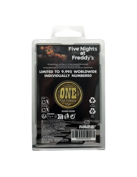 Five Nights at Freddy´s Collectable Coin One Faz Token Limited Edition