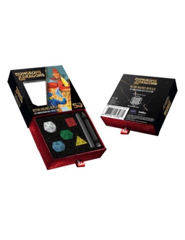 Dungeons & Dragons Dice Set 50th Anniversary: Retro Holmes Replica