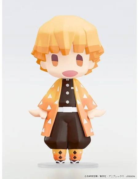 Demon Slayer: Kimetsu no Yaiba HELLO! GOOD SMILE Action Figure Zenitsu Agatsuma 10 cm