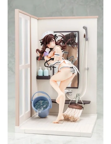 Rent-A-Girlfriend PVC Statue 1/6 Chizuru Mizuhara Maid Bikini de cleanup 24 cm