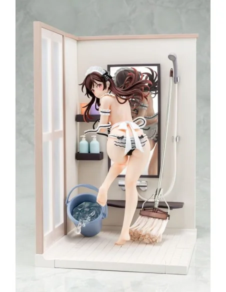Rent-A-Girlfriend PVC Statue 1/6 Chizuru Mizuhara Maid Bikini de cleanup 24 cm