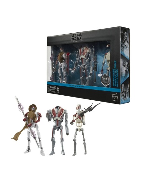 Star Wars Jedi: Survivor Black Series Action Figure 3-Pack Magna Guard, Super Battle Droid & Battle Droid