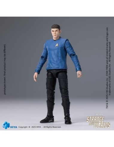 Star Trek Strange New Worlds Exquisite Mini Series Actionfigur 1/18 Spock 11 cm