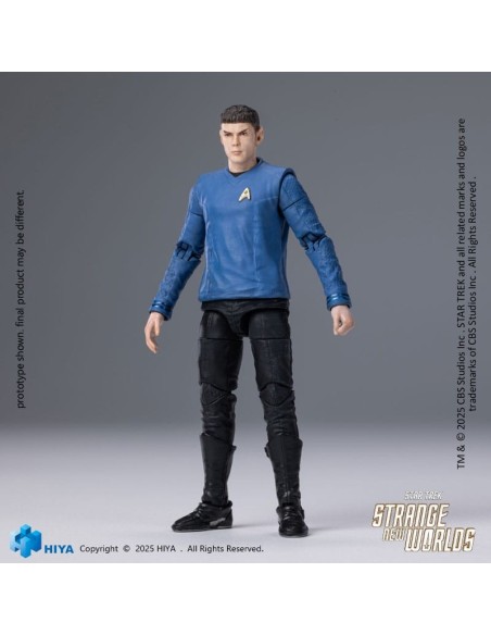 Star Trek Strange New Worlds Exquisite Mini Series Actionfigur 1/18 Spock 11 cm