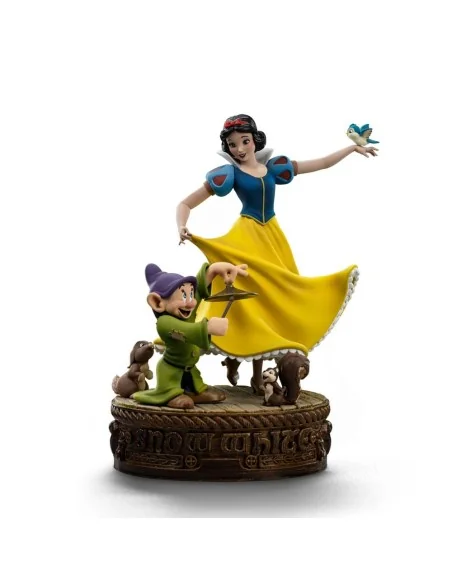 Snow White and the Seven Dwarves Art Scale Statue 1/10 Snow White and Dopey 21 cm