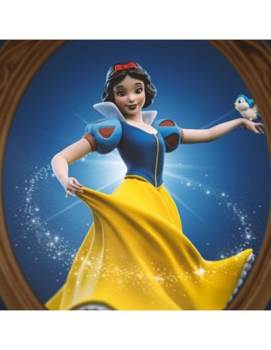 Snow White and the Seven Dwarves Art Scale Statue 1/10 Snow White and Dopey 21 cm
