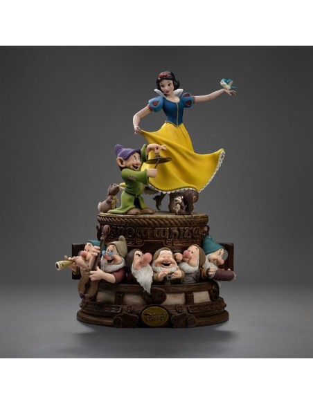 Snow White and the Seven Dwarves Art Scale Statue 1/10 Snow White and Dopey Deluxe Edition 21 cm