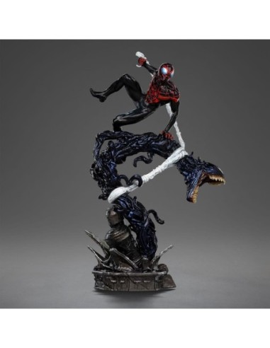 Spider-Man vs. Villains Diorama BDS Art Scale Statue 1/10 Miles Morales 32 cm