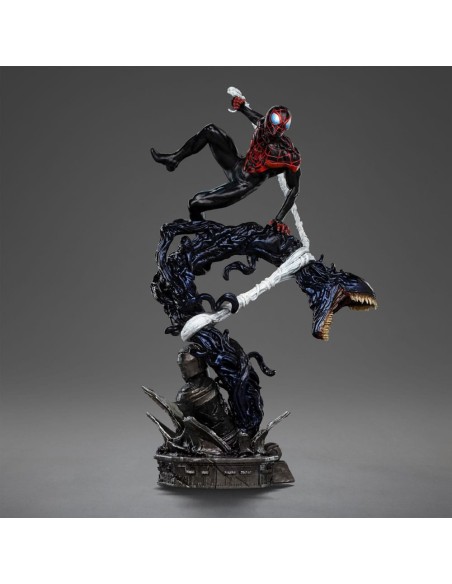 Spider-Man vs. Villains Diorama BDS Art Scale Statue 1/10 Miles Morales 32 cm