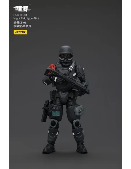 Battle For the Stars Actionfigur Fear XS-01 Night Raid type-Pilot 12 cm