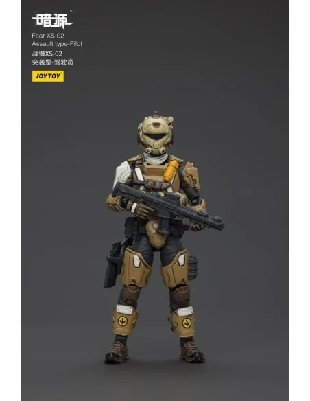 Battle For the Stars Actionfigur Fear XS-02 Assault type-Pilot 12 cm