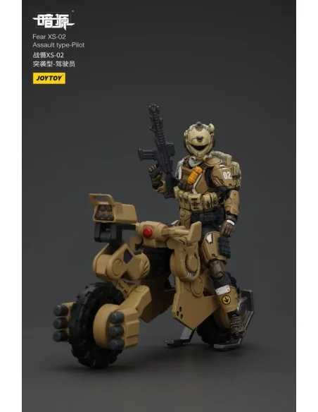 Battle For the Stars Actionfigur Fear XS-02 Assault type-Pilot 12 cm