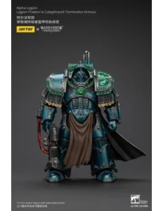 Warhammer The Horus Heresy Action Figure Alpha Legion Legion Praetor in Cataphractii Terminator Armour 18 cm
