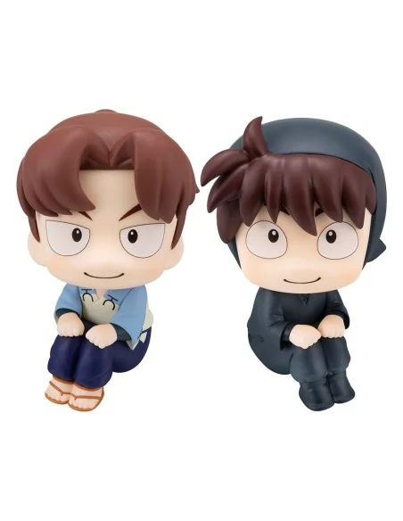 Nintama Rantaro Look Up PVC Statue Hansuke Doi & Rikichi Yamada Set (with gift) 11 cm