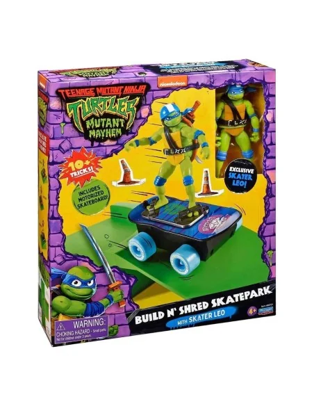 Teenage Mutant Ninja Turtles: Mutant Mayhem Build N' Shred Skatepark Assortment (8)