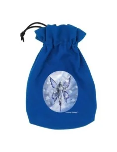 Anne Stokes Dice Pouch Snow Fairy