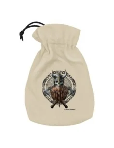Anne Stokes Dice Pouch Viking Skull