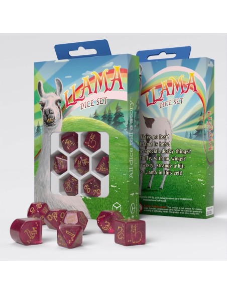 Llama Dice Set Puffy (7)
