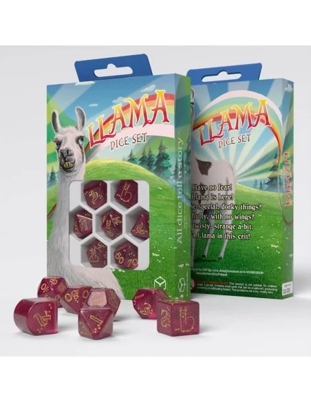 Llama Dice Set Puffy (7)