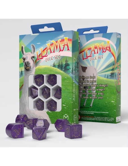 Llama Dice Set Zippy (7)
