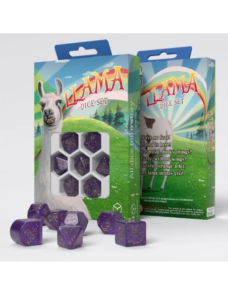 Llama Dice Set Zippy (7)