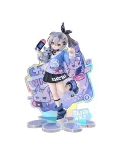 Honkai: Star Rail Rise Up Little Cat Series PVC Statue Silver Wolf Ver. 19 cm