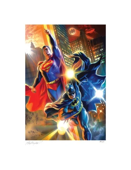 DC Comics Art Print Batman & Superman: World's Finest 61 x 46 cm - unframed