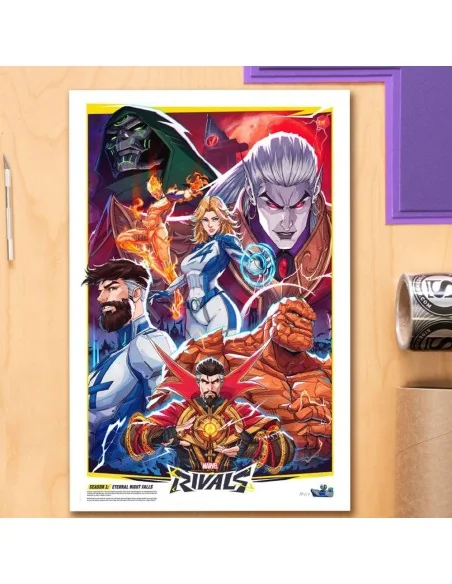 Marvel Rivals Art Print Eternal Night Falls 61 x 41 cm - unframed