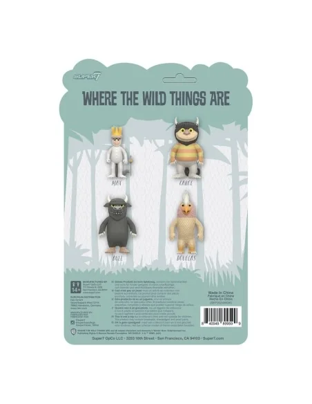 Where The Wild Things Are ReAction Action Figure Wave 01 Max 10 cm