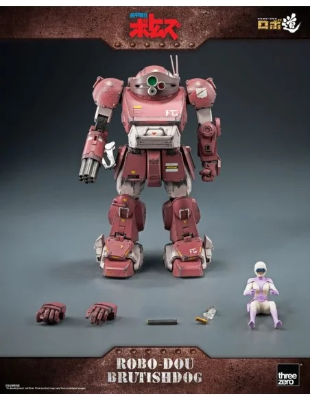 Armored Trooper Votoms Robo-Dou Action Figure Brutishdog 15 cm