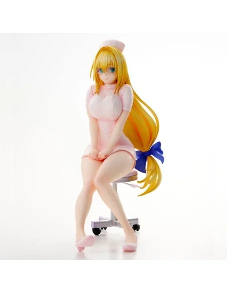 To Love-Ru Darkness Statue PVC Nurse Series: Tearju Lunatique 19 cm