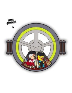 Invincible Pin Badge Invincible Spinning 10 cm