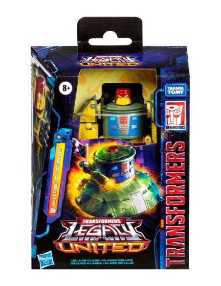 Transformers Generations Legacy United Deluxe Class Action Figure Autobot Cosmos 14 cm