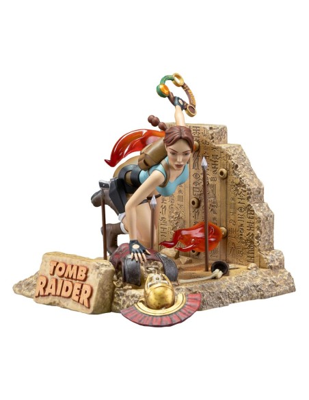 Tomb Raider 1996 Playstation Statue Lara Croft Classic Era 17 cm