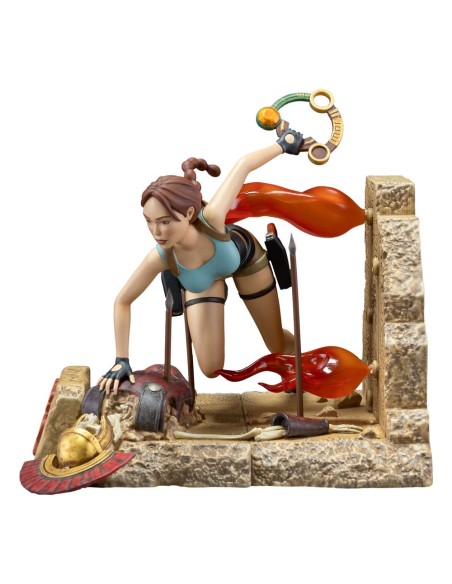 Tomb Raider 1996 Playstation Statue Lara Croft Classic Era 17 cm