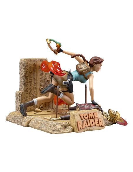 Tomb Raider 1996 Playstation Statue Lara Croft Classic Era 17 cm
