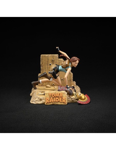 Tomb Raider 1996 Playstation Statue Lara Croft Classic Era 17 cm