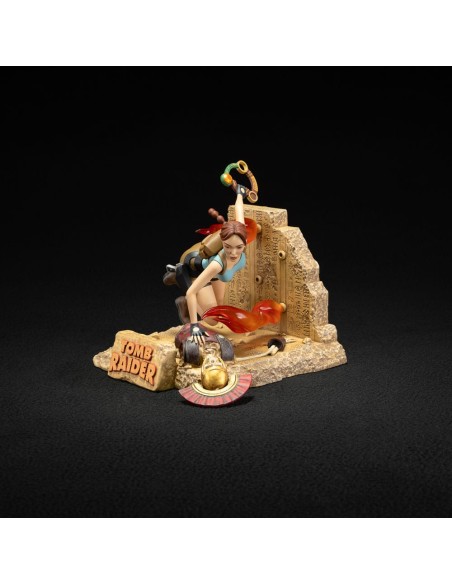 Tomb Raider 1996 Playstation Statue Lara Croft Classic Era 17 cm