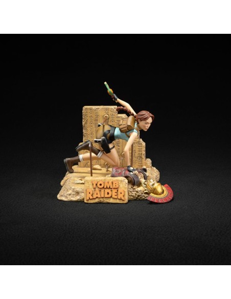Tomb Raider 1996 Playstation Statue Lara Croft Classic Era 17 cm
