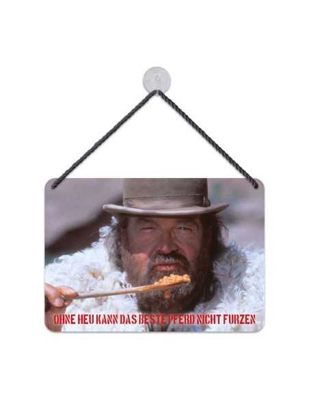 Bud Spencer Tin Sign Bohnen 16,5 x 11,5 cm