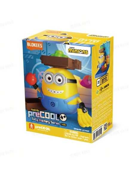 Minions Blokees PreCool Jelly Factory Series 1 Plastic Model Kit 02 Otto the Fruit handler