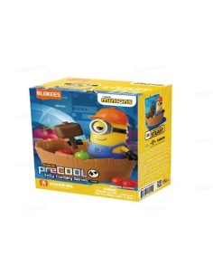 Minions Blokees PreCool Jelly Factory Series 1 Plastic Model Kit 03 Stuart the Jelly maker