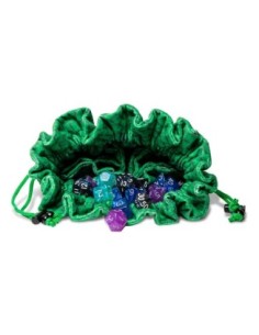 Dragon Storm Dice bag with compartments Green Dragon Scales