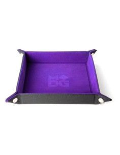 FanRoll Folding Dice Tray Velvet Purple