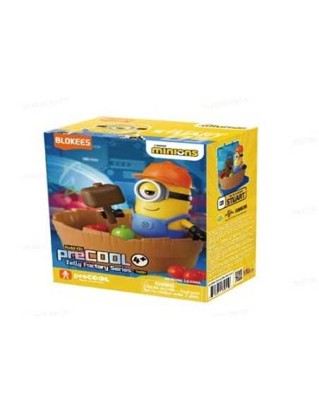 Minions Blokees PreCool Jelly Factory Series 1 Plastic Model Kit 03 Stuart the Jelly maker