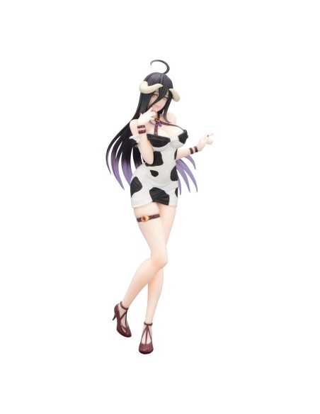 Overlord Trio-Try-iT PVC Statue Albedo Mini Dress Cow Pattern Ver. 21 cm