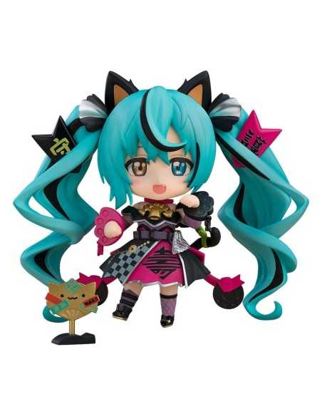 Character Vocal Series 01 Nendoroid Action Figure Hatsune Miku: Black Maneki Miku Ver. 10 cm